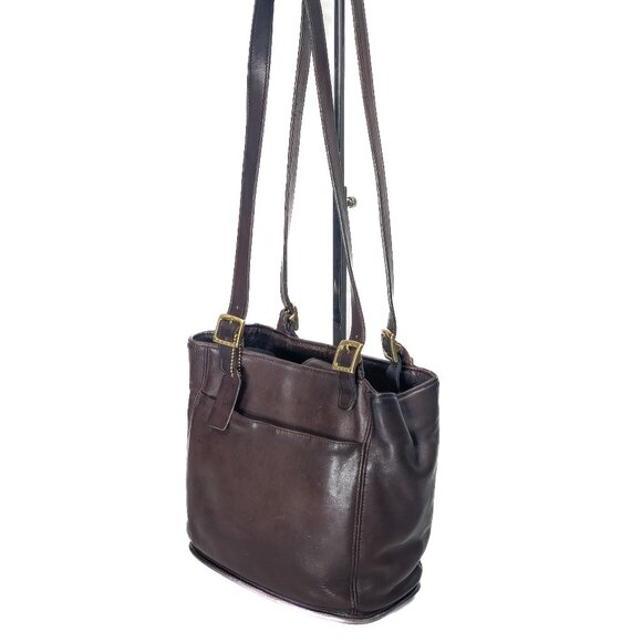 COACH Vintage Leather Costa Rica Handmade Shoulder Bag - Picture 13 of 15